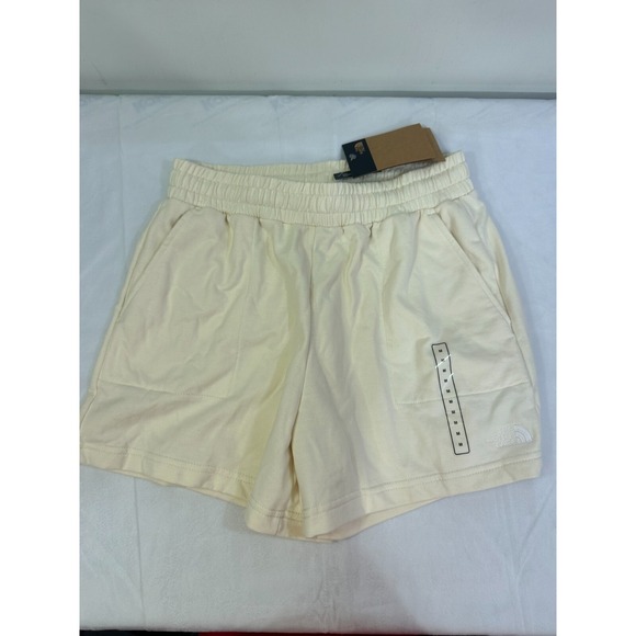 The North Face Pants - The North Face Women's Gardenia White Logo Fleece-Lined Cotton Sweatshirt Size M